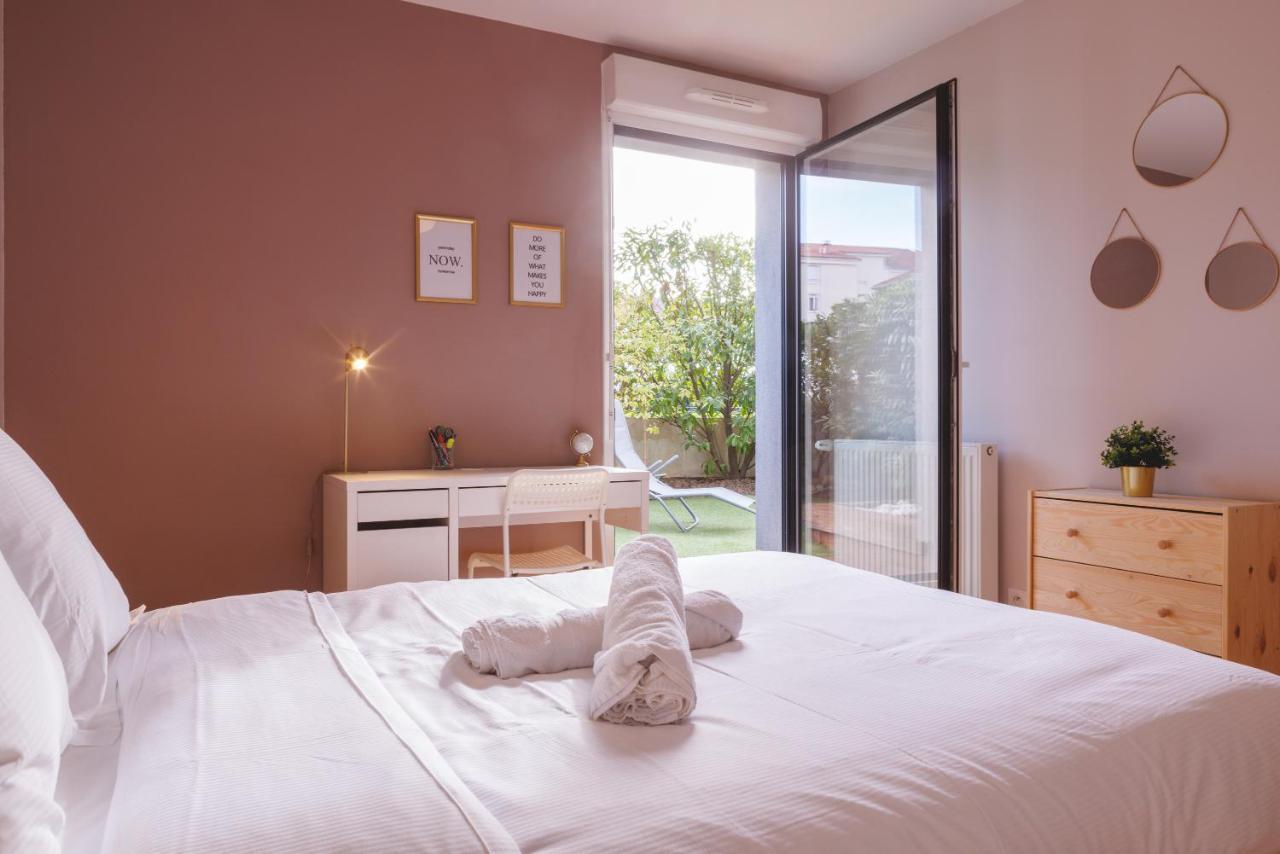 Superbe Appartement Terrasse Rdc - New Location Bourg-en-Bresse Kültér fotó