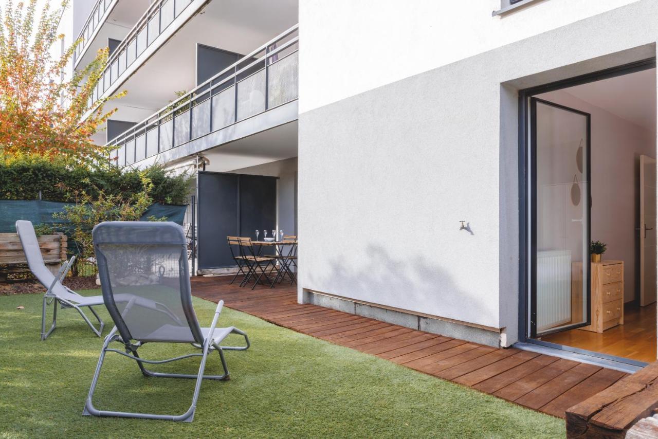 Superbe Appartement Terrasse Rdc - New Location Bourg-en-Bresse Kültér fotó